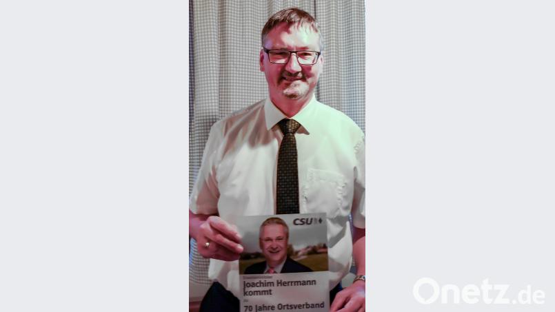 Hans Prechtl hob die Jubiläumsfeier des CSU-Ortsverbandes als herausragende Veranstaltung des vergangenen Jahres hervor. ohr