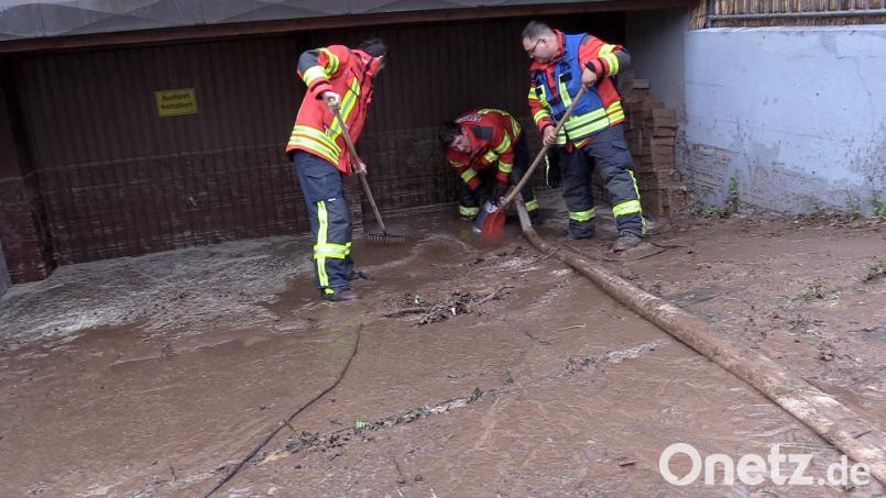Aufräumen in Schirmitz Gustl Beer