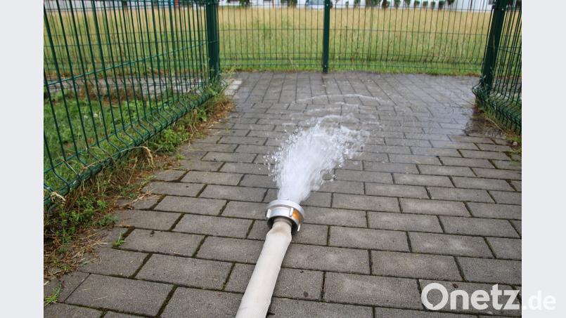 Unwetter in Pressath. jma