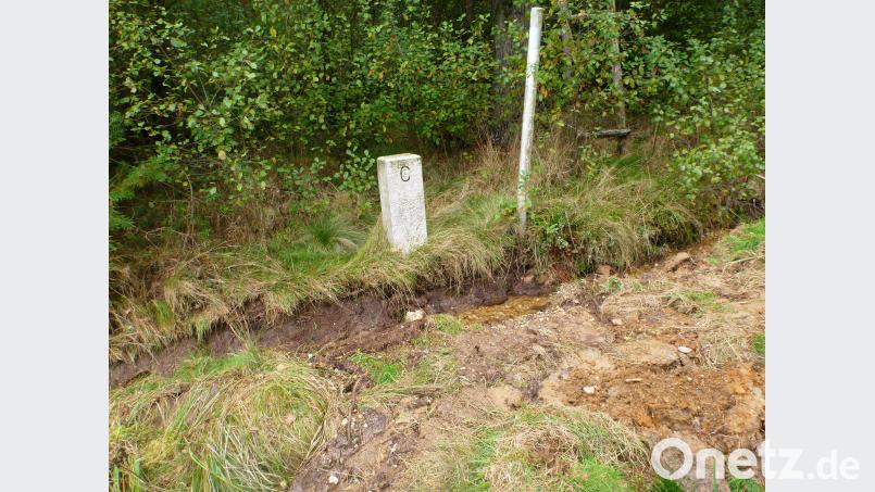 Eigenmächtige Unterhaltungsmaßnahmen an Grenzgewässern (Bild) durch Pächter und Grundstückseigentümer ziehen viel Aufwand nach sich und werden geahndet. exb