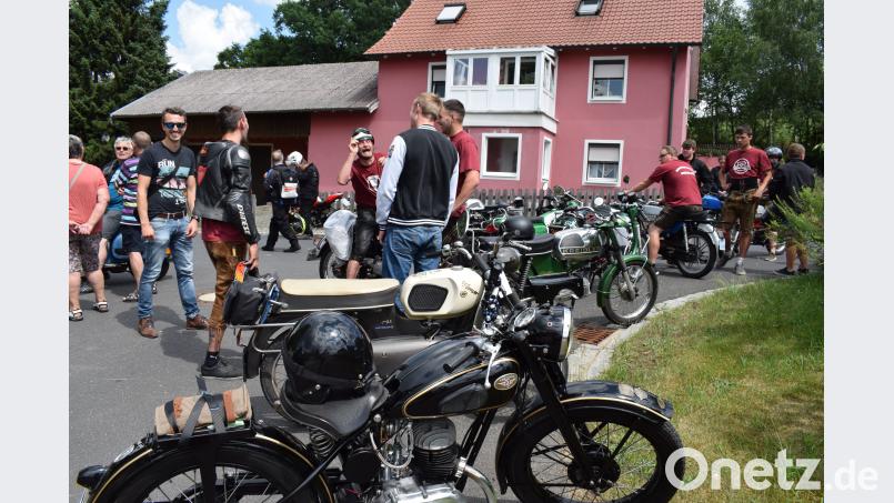 Spaß und Gaudi wurden beim Mopedtreffen groß geschrieben. bnr