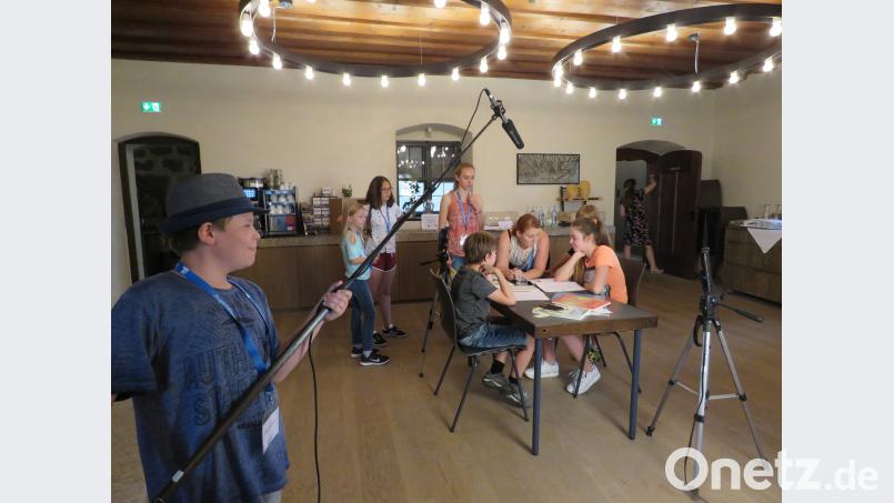 Für jeden gab es etwas zu tun, vom Kabelträger bis zum Darsteller vor der Kamera. ubb