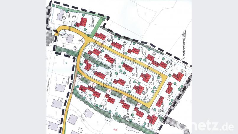 28 Bauplätze umfasst das neue Hohenburger Wohnbaugbiet "Am Sandberg" mit Größen zwischen 610 und 1010 Quadratmetern. bö
