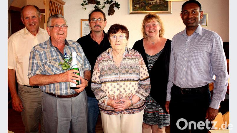 Andreas Scheidler feierte seinen 80. Geburtstag mit Familie und Freunden. zer