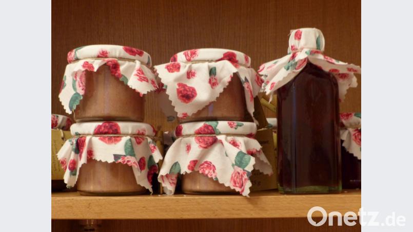 Hübsch verpackt eignen sich die Rosenprodukte als nettes Mitbringsel. Völkl