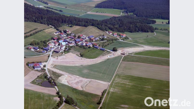 Ortsumgehung Mertenberg: Derzeit wird am Brückenbau gearbeitet. Bernd Georgi