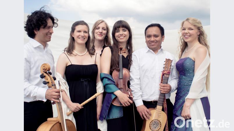 Sowohl einfühlsame Lieder, als auch lebhafte Tonadas und kunstvolle Instrumentalmusik aus Italien und Lateinamerika präsentiert das Ensemble „Los Temperamentos“ den Zuhörern beim Speinsharttag. pas