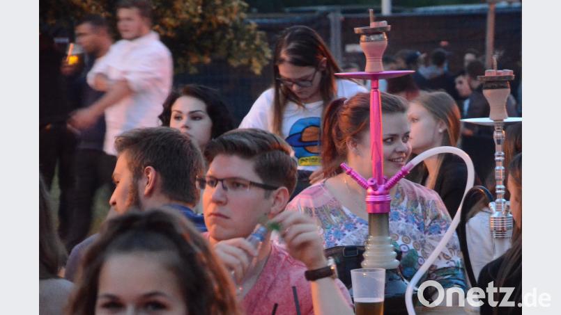 Auch die Shisha-Raucher kommen auf ihre Kosten. Kunz