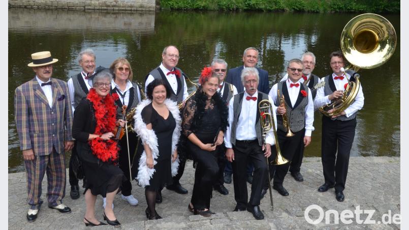 Das Grammophon-Orchester Regensburg eröffnete am Sonntag die Weidener Sommerserenaden. Bild: Kunz Kunz, Helmut