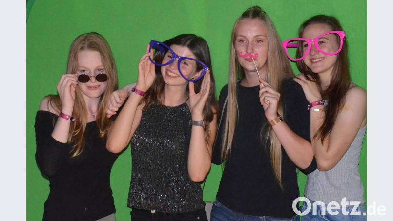 In der Fotobox von Oberpfalz-Medien entstanden lsutige Selfies. Kunz