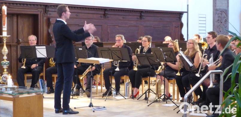 Gastspiel des Münchner Posaunenchors St. Markus in der Michaelskirche. fsb