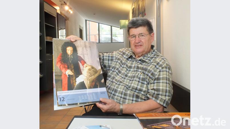 Museumsleiter Wilfried Neuber ist stolz, dass sein Museum auch in offiziellen Kalendern erwähnt wird. Harald Mohr