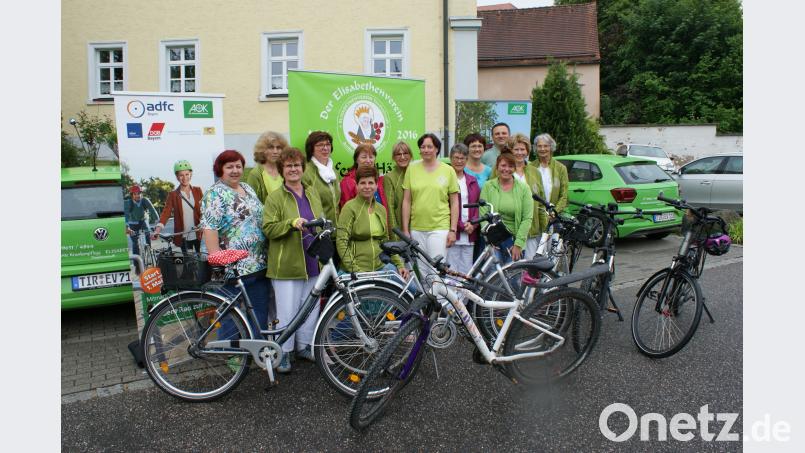 Auch im Tirschenreuther Elisabethenverein machen wieder viele Mitarbeiter von Mai bis August bei der Aktion „Mit dem Rad in die Arbeit“ mit. exb