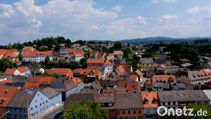 Blick in den Norden der Flosser Gemeinde. le