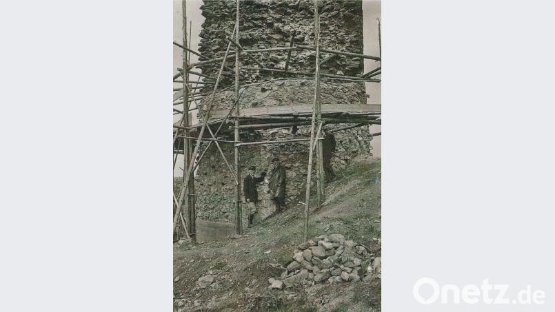 Schon im Jahr 1928 wurden Arbeiten am Turm vorgenommen. exb