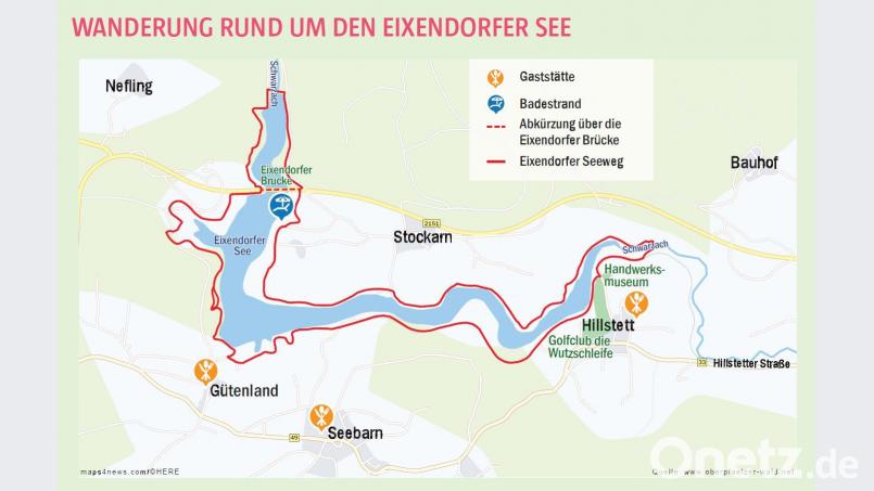 Wanderung Grafik: Oberpfälzer Wald