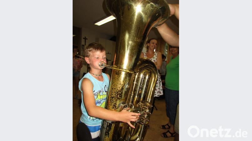 Tuba-Test auch schon bei den ganz Kleinen sak