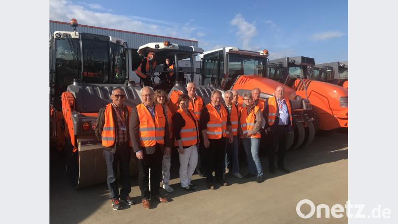 Die SPD-Kreistagsfraktion zu Besuch bei Firma Hamm den