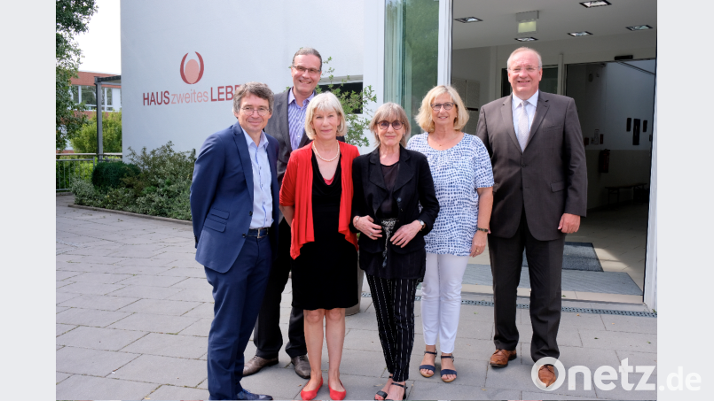 Beim Festakt dabei (von links): Helmut Hausner, Dr. Johannes Pichler, Maria Dotzler, Heidelinde Weiss, Helga Lüngen und Franz Löffler. Lissy Höller/Medbo
