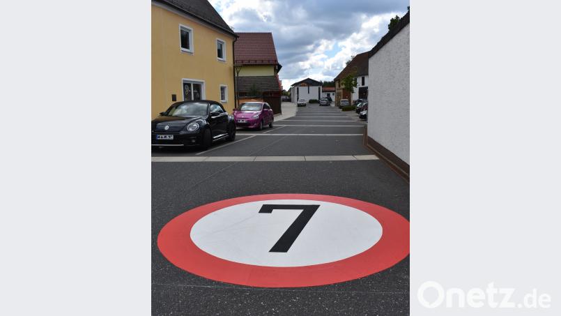 Hier darf nur sieben Kilometer pro Stunde gefahren werden. Renate Gradl
