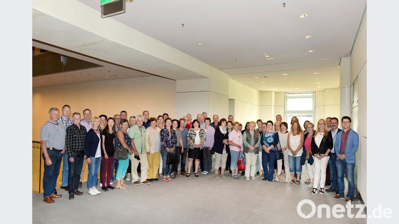 Die Gruppe aus der Oberpfalz verbrachte auf Einladung von SPD-Bundestagsabgeordneter Marianne Schieder vier interessante Tage in Berlin. exb