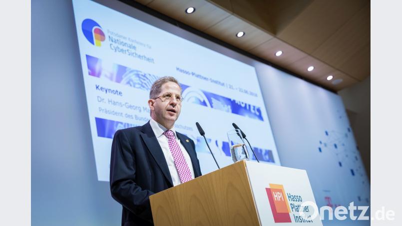 Der Präsident des Bundesamts für Verfassungsschutz  Hans-Georg Maaßen, HPI/Kay Herschelmann/HPI Hasso-Plattner-Institut/obs / Urheber