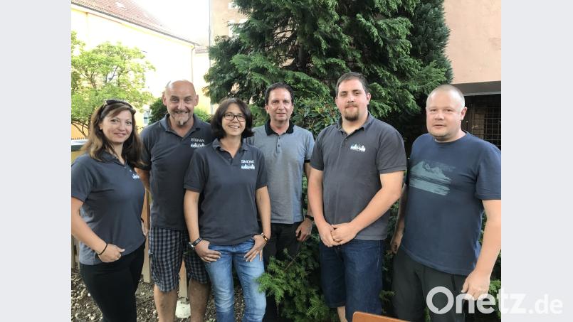 Das neue Team des Fördervereins: Ute Möller, Stefan Kopf, Simone Kopf, Norbert Waldhier, Jakob Weiß und Christian Miersen (von links). exb