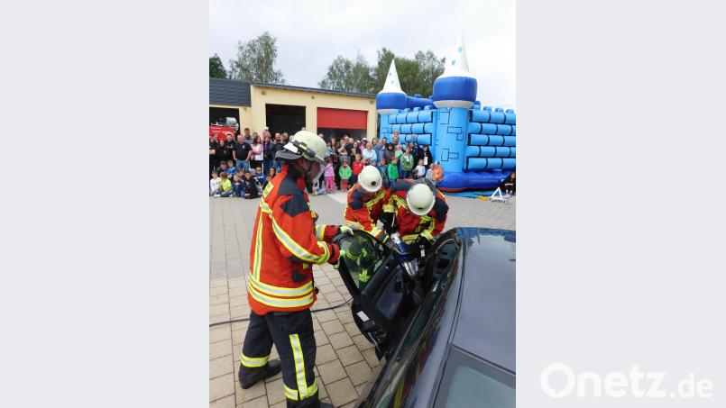 Tag der offenen Tür bei der Stützpunktfeuerwehr. hai