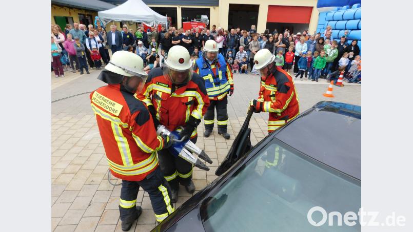 Tag der offenen Tür bei der Stützpunktfeuerwehr. hai