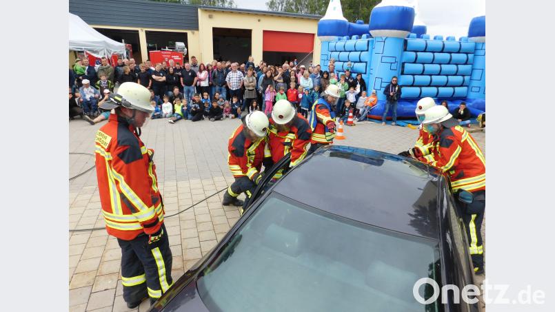 Tag der offenen Tür bei der Stützpunktfeuerwehr. hai