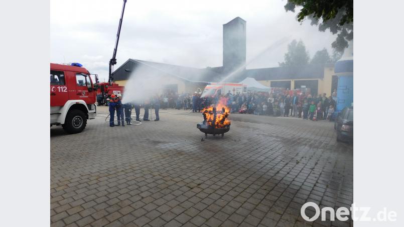 Tag der offenen Tür bei der Stützpunktfeuerwehr. hai