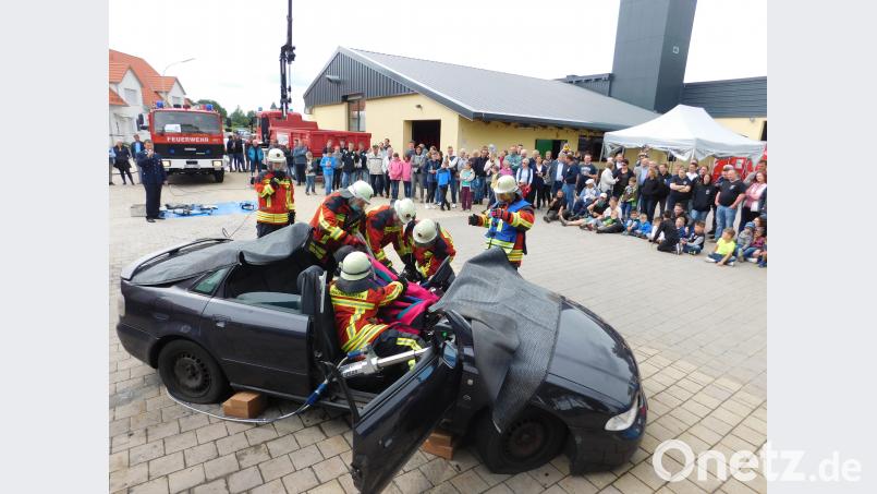 Tag der offenen Tür bei der Stützpunktfeuerwehr. hai