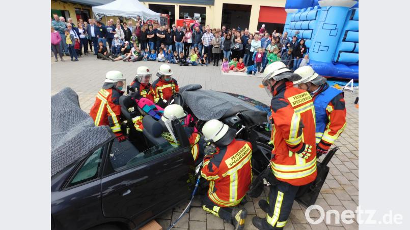 Tag der offenen Tür bei der Stützpunktfeuerwehr. hai
