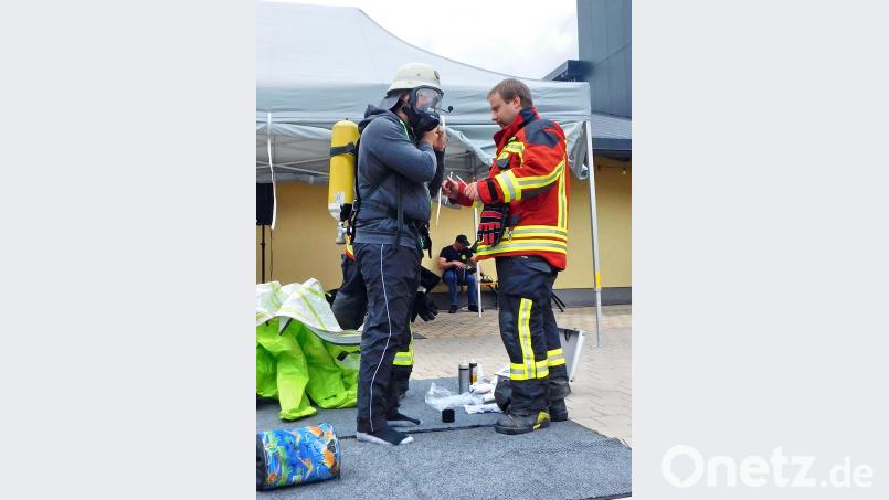 Tag der offenen Tür bei der Stützpunktfeuerwehr. hai