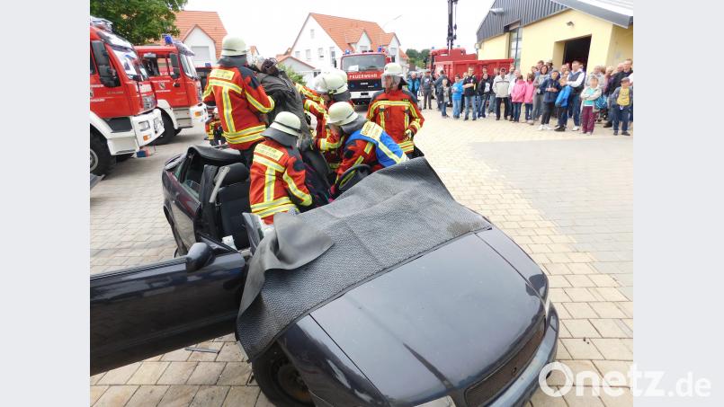 Tag der offenen Tür bei der Stützpunktfeuerwehr. hai
