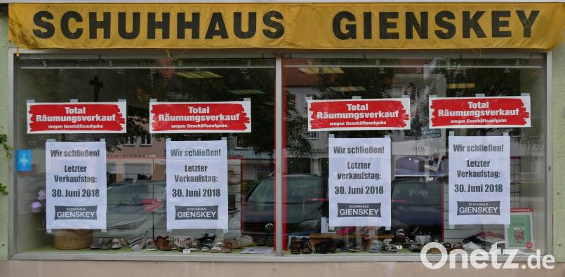 Mit der Geschäftsaufgabe endet nach fast 70 Jahren eine Ära im Tirschenreuther Einzelhandel. tr