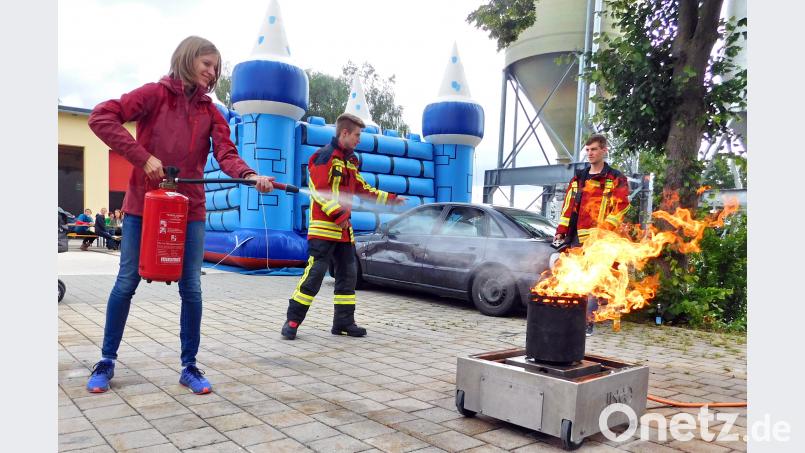 Tag der offenen Tür bei der Stützpunktfeuerwehr. hai