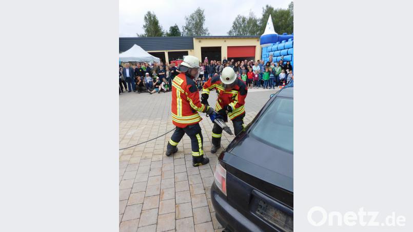 Tag der offenen Tür bei der Stützpunktfeuerwehr. hai