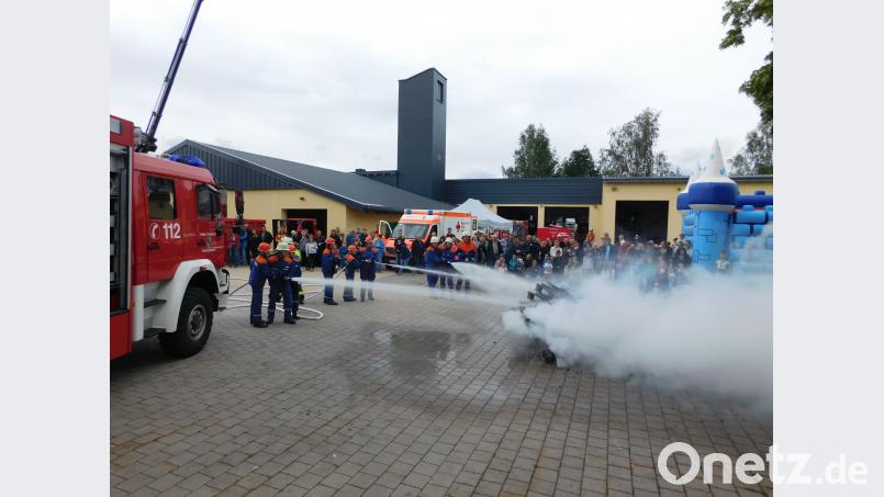 Tag der offenen Tür bei der Stützpunktfeuerwehr. hai