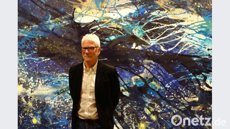 Ein Künstler mit Mission: Bernd Zimmer malt die Elemente und versucht sich am ganzen Kosmos. Susanne Wolke