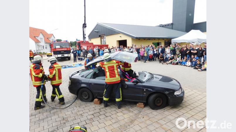 Tag der offenen Tür bei der Stützpunktfeuerwehr. hai