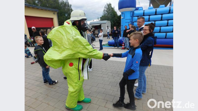 Tag der offenen Tür bei der Stützpunktfeuerwehr. hai
