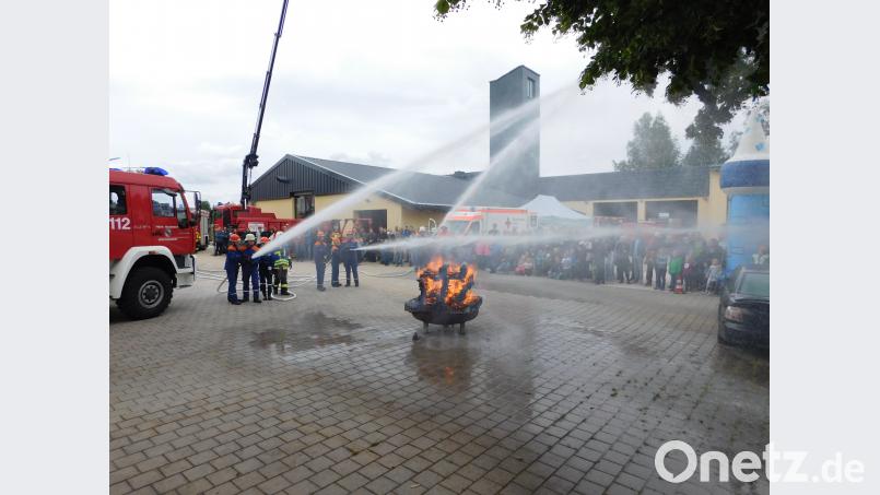 Tag der offenen Tür bei der Stützpunktfeuerwehr. hai