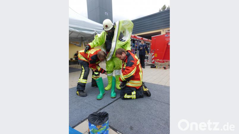 Tag der offenen Tür bei der Stützpunktfeuerwehr. hai