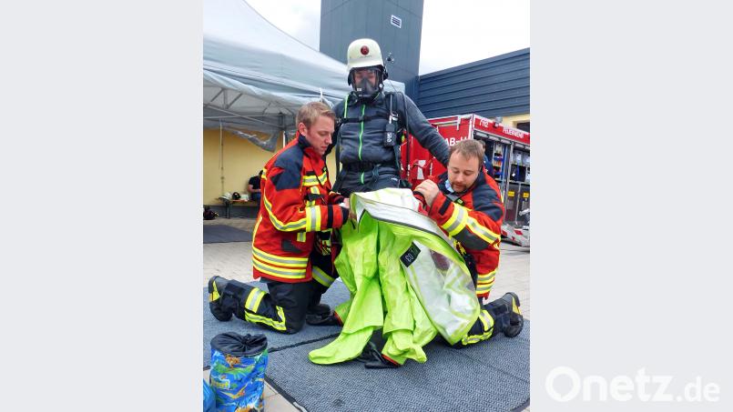 Tag der offenen Tür bei der Stützpunktfeuerwehr. hai