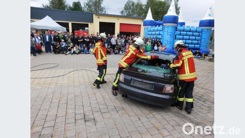 Tag der offenen Tür bei der Stützpunktfeuerwehr. hai