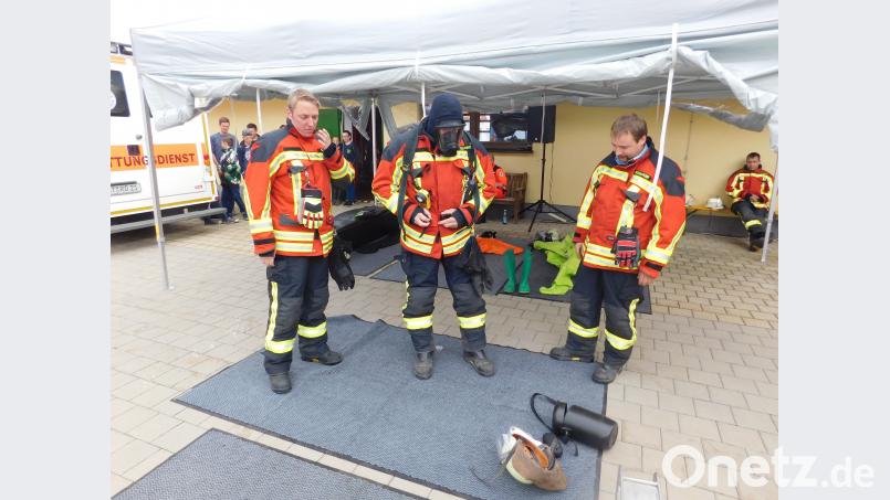 Tag der offenen Tür bei der Stützpunktfeuerwehr. hai