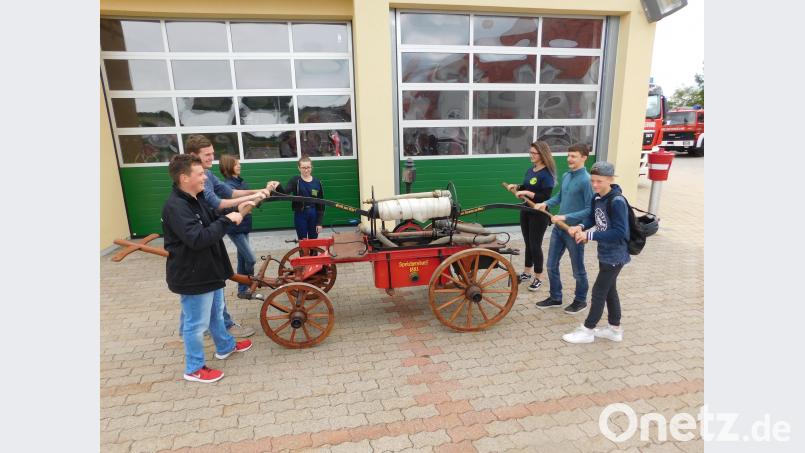 Tag der offenen Tür bei der Stützpunktfeuerwehr. hai