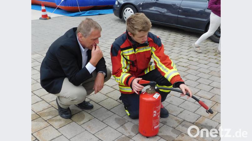 Tag der offenen Tür bei der Stützpunktfeuerwehr. hai