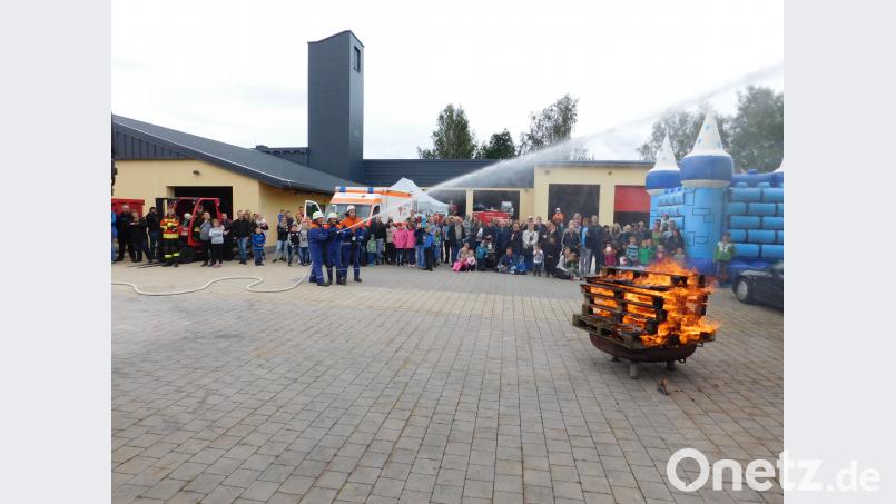 Tag der offenen Tür bei der Stützpunktfeuerwehr. hai